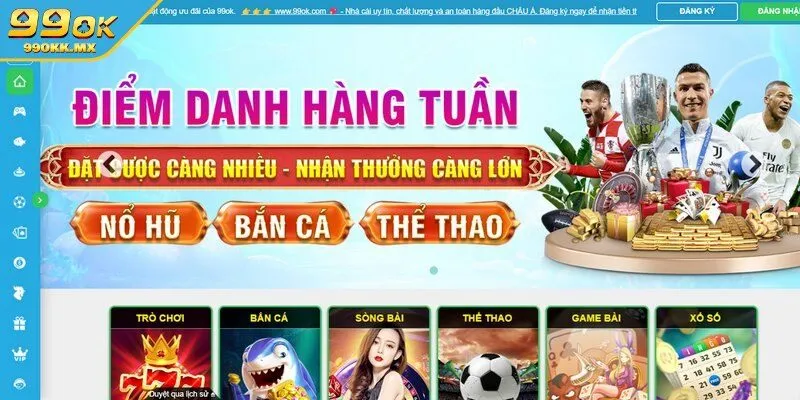 Thiết kế giao diện 99OK ấn tượng